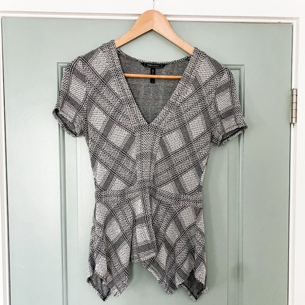 BCBG Asymmetrical Top